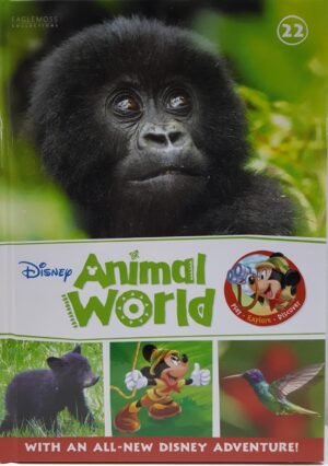 Disney animal world Baby gorillas, hummingbirds, black bears (nr.22)